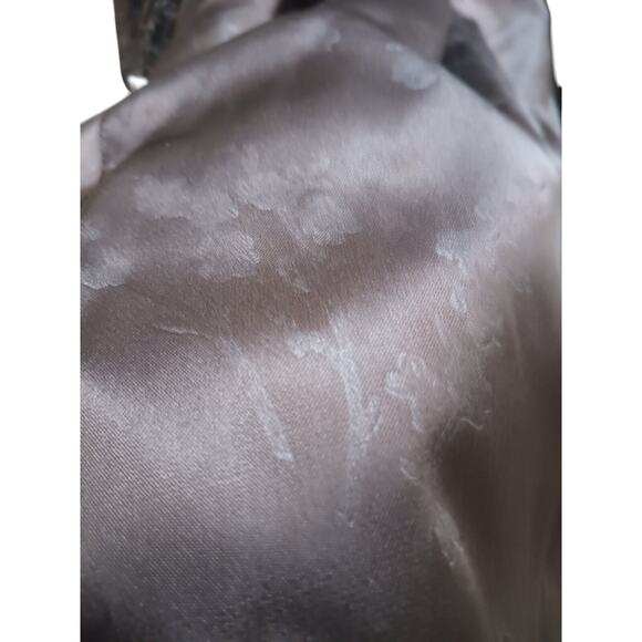 Vintage 80s Jacket Faux Fur Womens Size XL Brown Heavy Knit Union Made - Picture 9 of 13